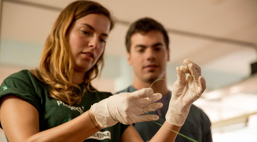 Students gain dentistry and medical work experience by learning from local medical professionals in Argentina