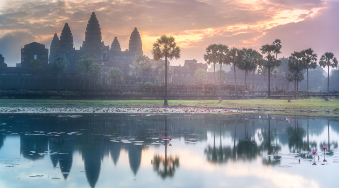 Visit the world famous temples of Angkor Wat