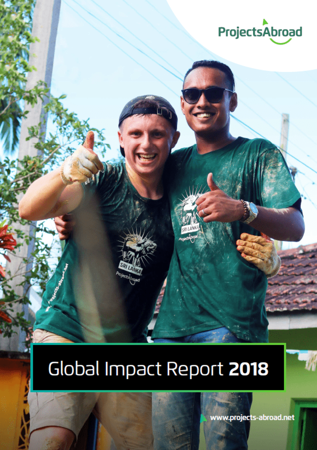 Front cover of the Impact Report 2018